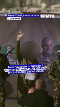 Trois nouveaux otages dont le Franco-Israélien Ofer Kalderon libérés par le Hamas