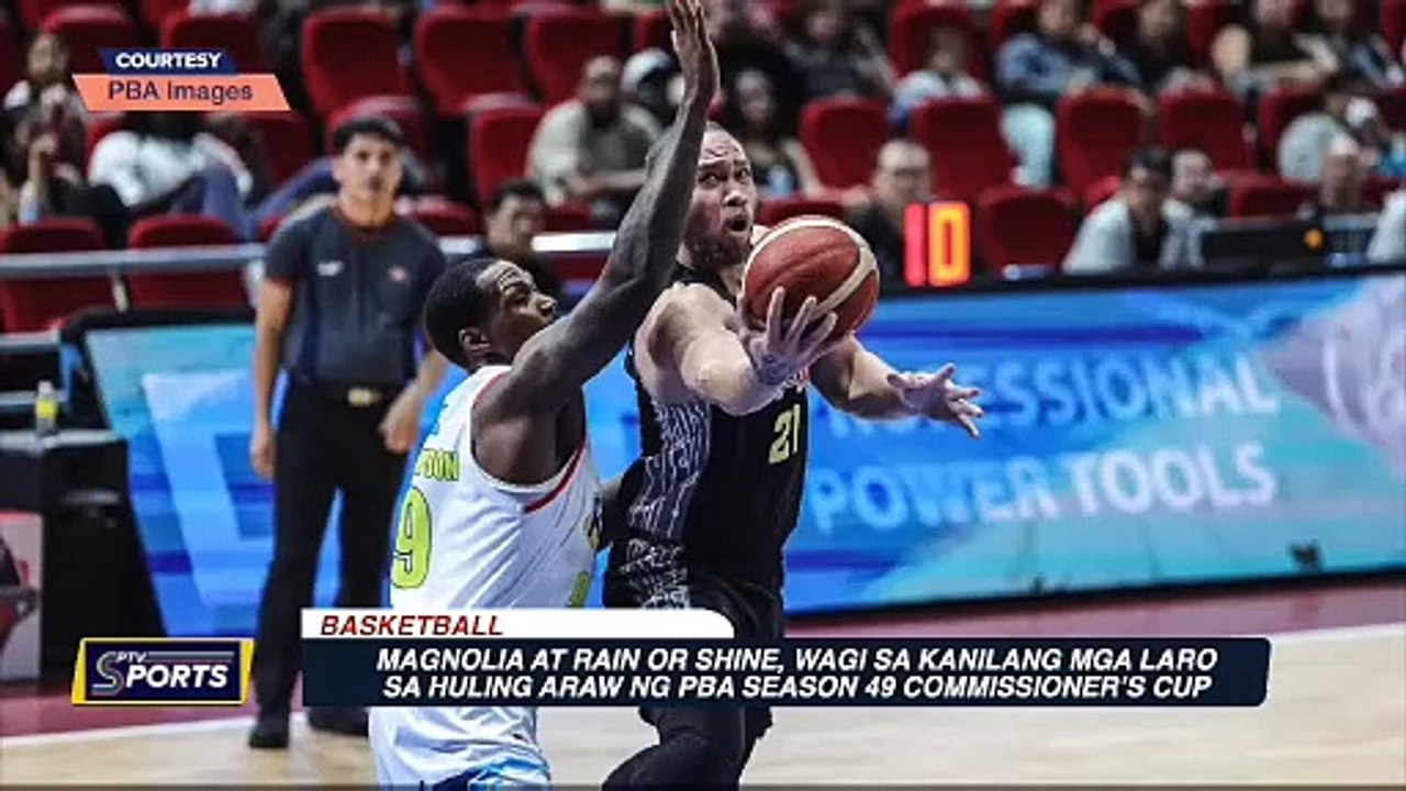 Magnolia at Rain or Shine, wagi sa kanilang huling laro sa huling araw ng PBA Season 49 ...