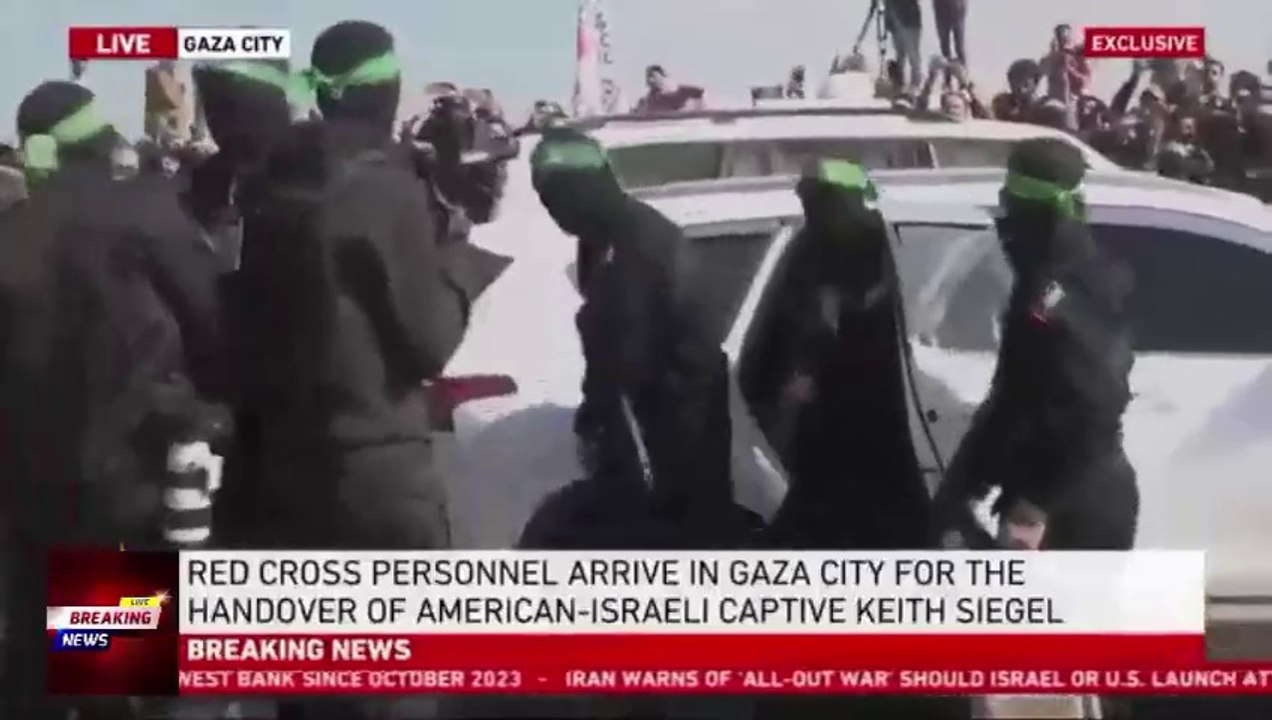 Hamas Release 3 More Israeli Hostages