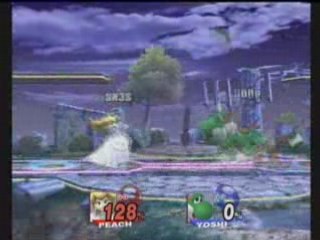 Brawl SN3S (Peach) Vs UDP (Yoshi)