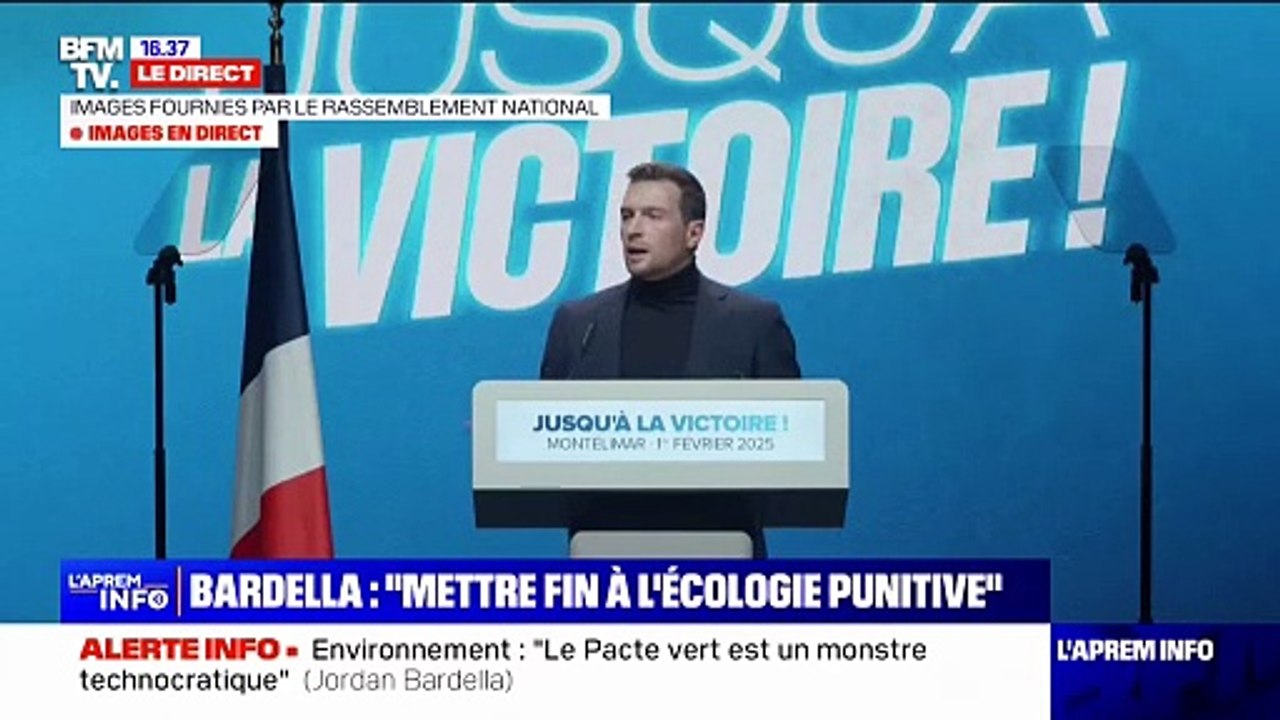 "Honte à Sophie Binet": Jordan Bardella (RN) s'en prend à la Secrétaire générale de la CGT, après ses propos sur les grands patrons