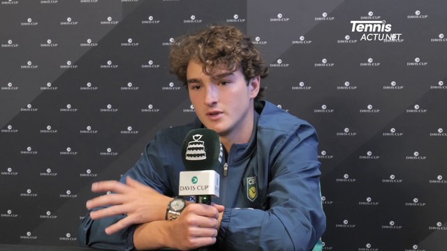 Tennis - Coupe Davis 2025 - Joao Fonseca : J'ai mal joué mais je n''inquiète pas...