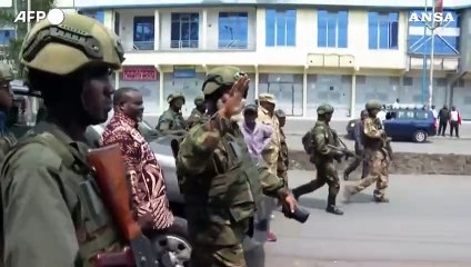 Congo, gli abitanti di Goma applaudono e salutano due leader dell'M23