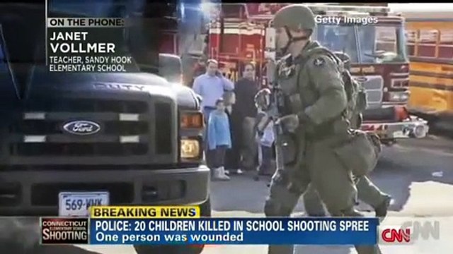 Sandy Hook: Phone Interview w/ K Teacher Janet Vollmer