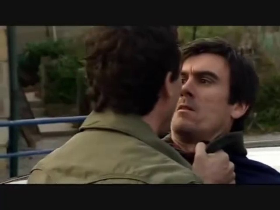 Emmerdale John Barton Grabs & Threatens Cain 19...