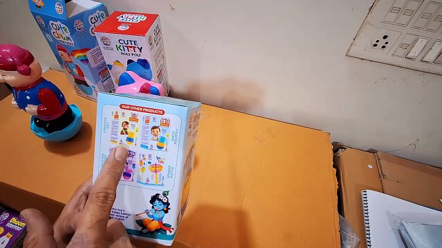 Unboxing and Review of prem ratna roly poly cute clown, cute kitty, krishna, dragon