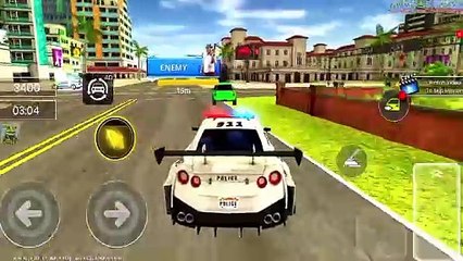 us police car chase simulator driving gameplay