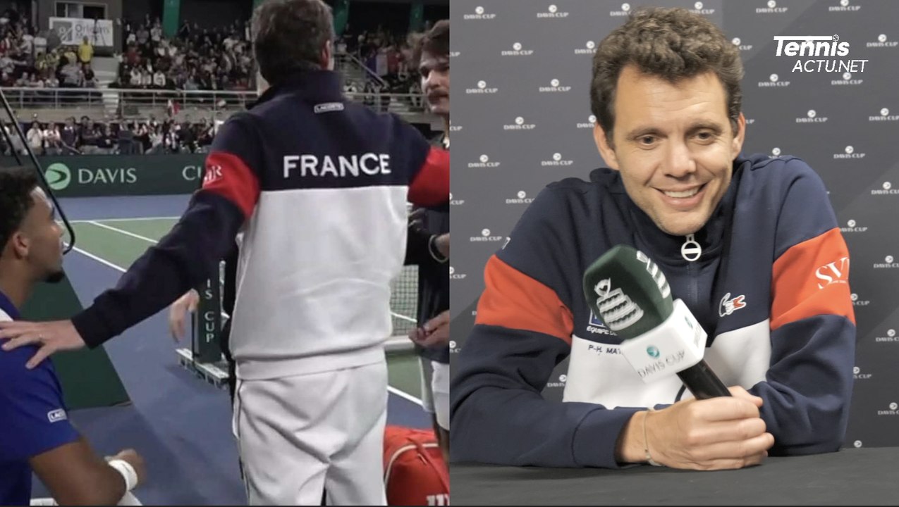 Tennis - Coupe Davis 2025 - Paul-Henri Mathieu : "Mon rôle, c'est de ne pas avoir le visage amoché"