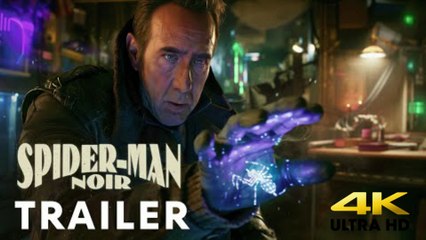 Spider-Man Noir (2025) - First Trailer | Nicolas Cage