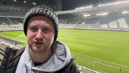 Newcastle United 1-2 Fulham - Jordan Cronin reacts