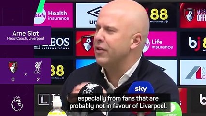 Slot responds to controversial penalty decision