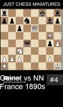 Guinet vs NN, Damiano's Bishop checkmate #chess