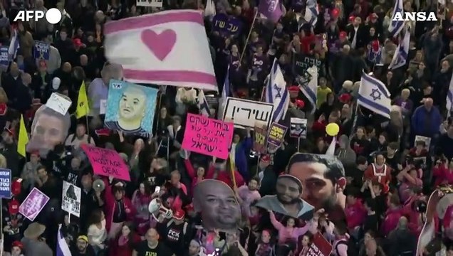 Israele, a Tel Aviv nuove proteste contro il governo