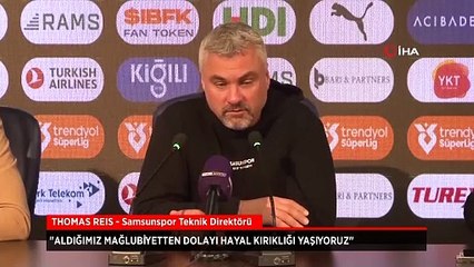 Thomas Reis'ten mağlubiyet açıklaması: Hayal kırıklığı