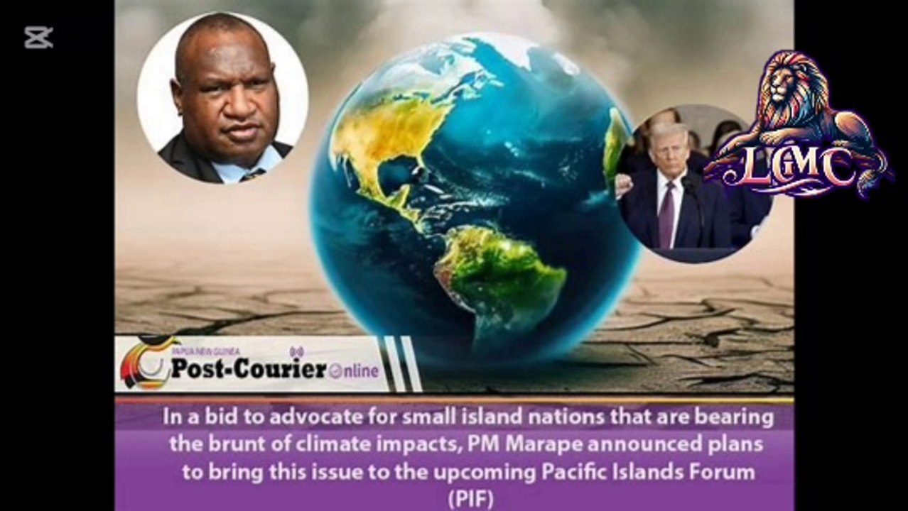 Papua New Guinea PM's Urge To US President Donald Trump | Climate Tracker