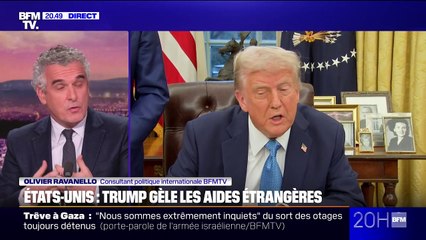 LE CHOIX D'OLIVIER - Donald Trump gèle les aides étrangères