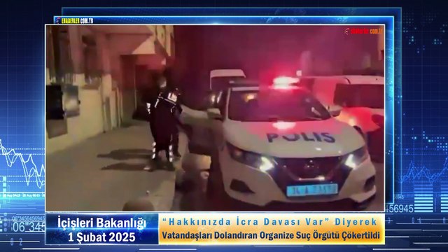 “Hakkınızda İcra Davası Var” Diyerek Vatandaşları Dolandıran Organize Suç Örgütü Çökertildi