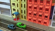 TOMICA toy car stop motion video No13