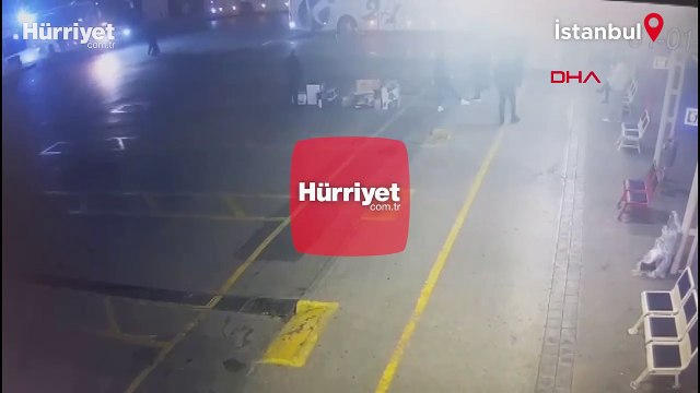 Aile katliamı yapmıştı... Yakalanma anı güvenlik kamerasında