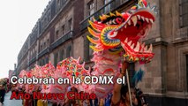 Celebran el Año Nuevo Chino en la CDMX