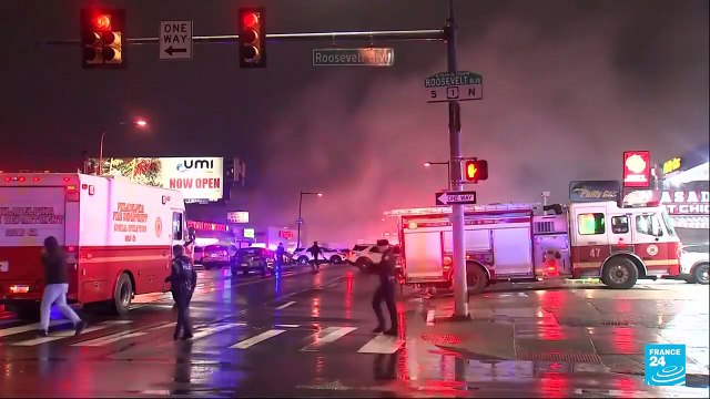 Estados Unidos: no hay sobrevivientes en accidente aéreo en Filadelfia