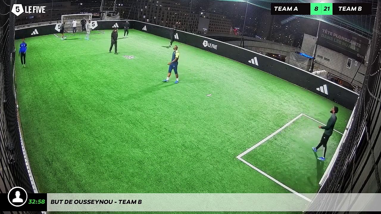 But de Ousseynou - Team B