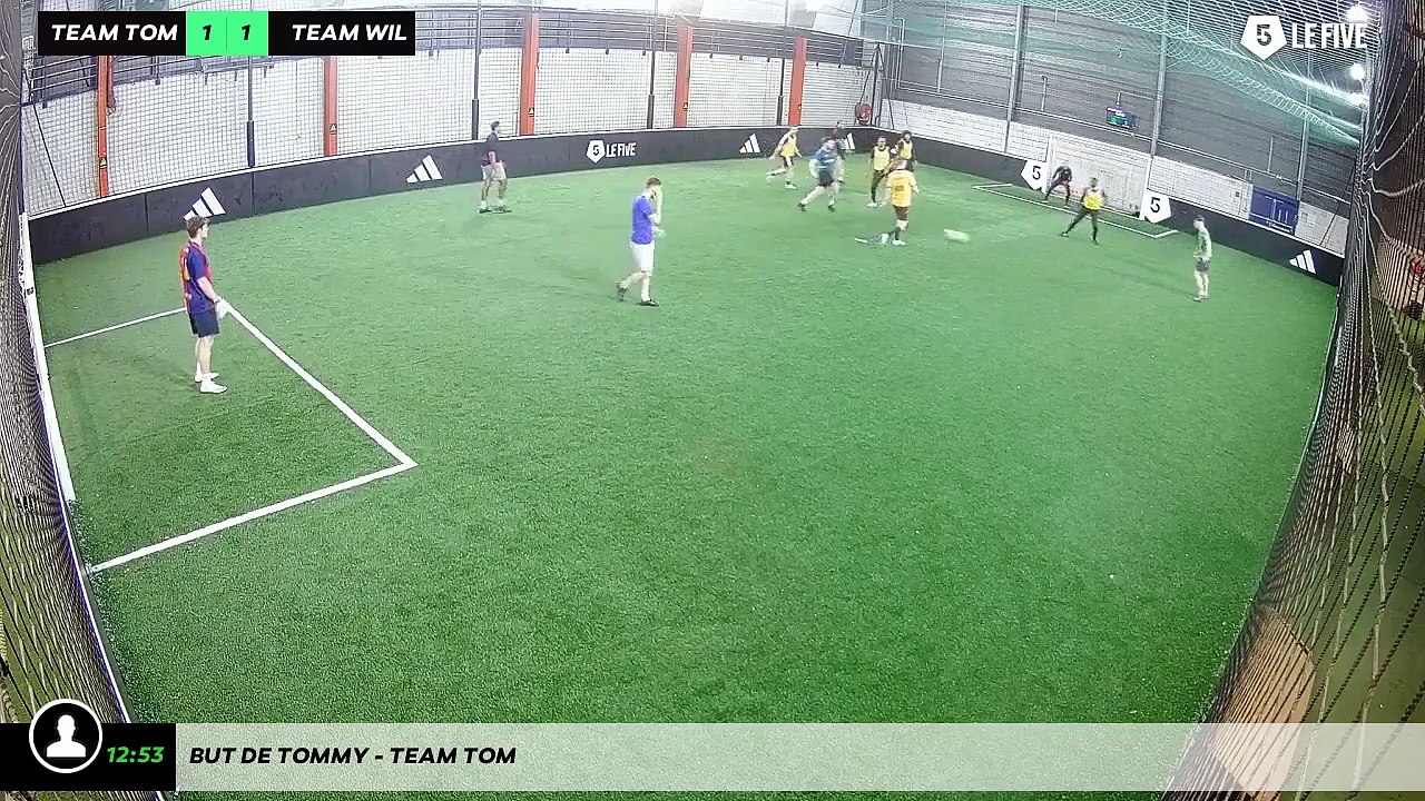 But de Tommy - Team TOM