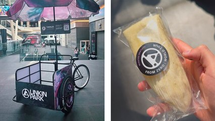 Linkin Park regala tamales de CDMX para promocionar su tour por el Día de la Candelaria