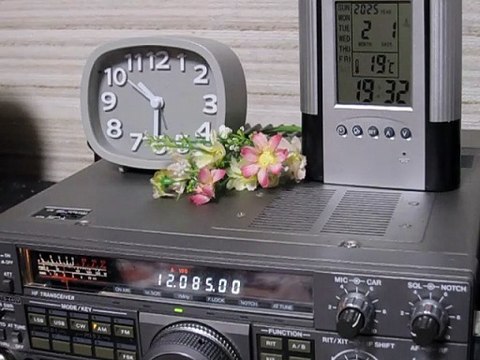 Voice of Mongolia Japanese program 12085 kHz 1st Feb. 2025 19:30 JST