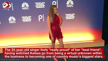 Carly Pearce finds Kelsea Ballerini's success to be "surreal"
