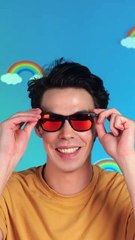 Testing infamos Unbreakable Sunglasses 😎🕶️🔨 Don’t Know How We Can See Past This...