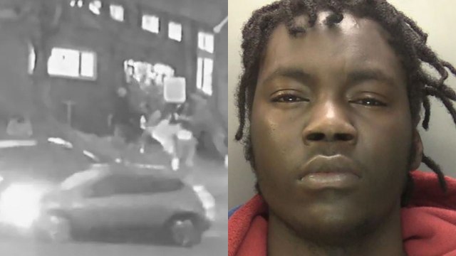 Harrowing moment gunman opens fire at mourners attending wake