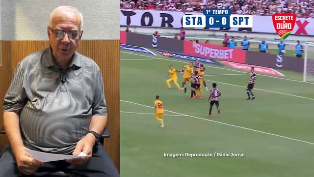 Ralph de Carvalho avalia e dá notas aos atletas do Santa Cruz e Sport após clássico das multidões