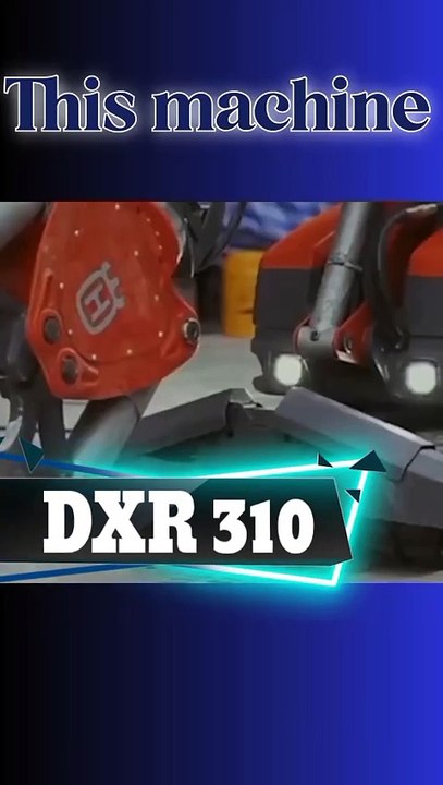 Husqvarna DXR 310 demo in Nashville / #trending #technology #tech #fyp #machine #gadgets #trend