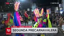 Fotos: Colorido y baile en la segunda precarnavalera en el centro cruceño