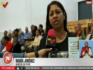 Jueces de paz asistieron a la 2da jornada de formación con el acompañamiento de magistrados del TSJ