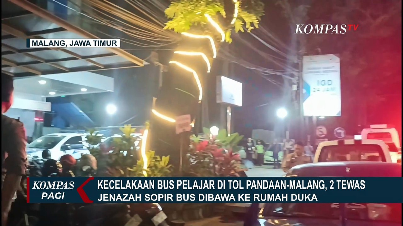 [FULL] Update Kondisi Terkini Korban Kecelakaan Bus Pelajar di Tol Pandaan-Malang