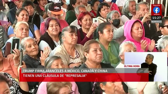 Claudia Sheinbaum reacciona a la imposición de aranceles a México