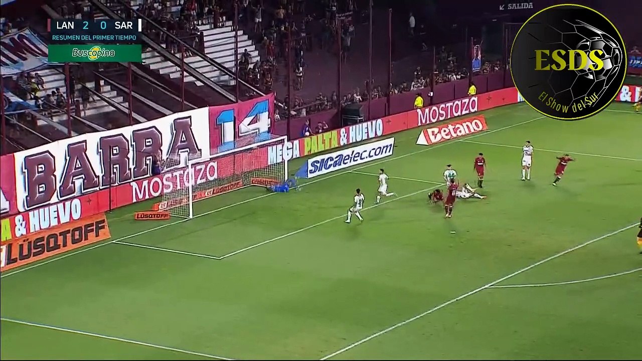 Lanús 2-0 Sarmiento