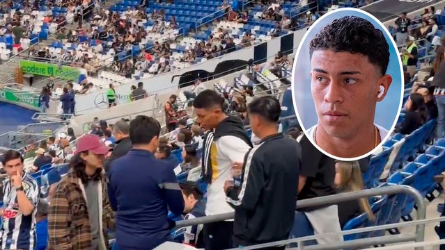 Johan Rojas disfruta del Monterrey vs. Necaxa desde las gradas tras el acuerdo entre ambos equipos
