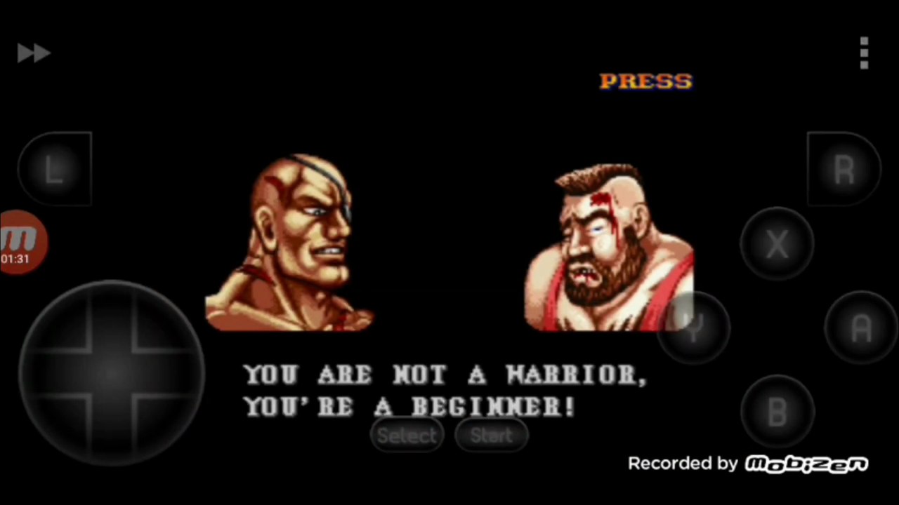 Street Fighter II Turbo: Hyper Fighting Sagat vs Zangief luta completa