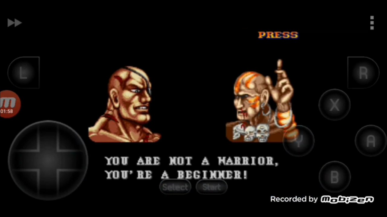 Street Fighter II Turbo: Hyper Fighting Sagat vs Dhalsim luta completa