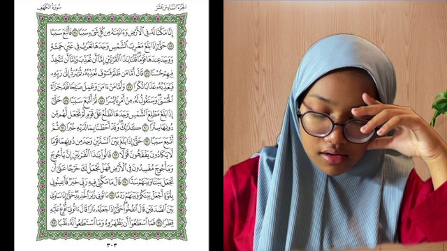 Ngaji Dengan Wan - Aisyah ms 303 Al Kahfi 84 - 97 سورة الكهف