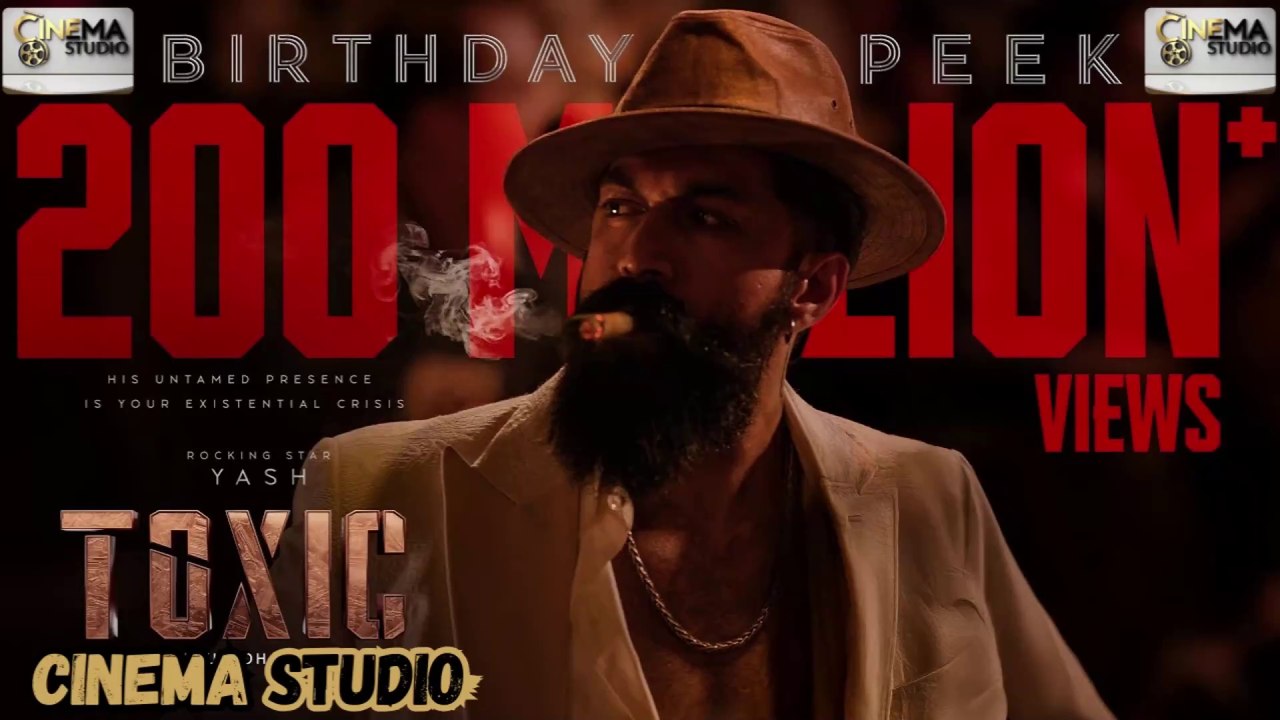 Toxic: Birthday Peek (2025) | Rocking Star Yash | Geetu Mohandas | Action Thriller Teaser | Watch Now on Cinema Studio! | #CinemaStudio #Toxic2025 #RockingStarYash #GeetuMohandas #ActionThriller #BirthdayPeek #YashNewMovie #CinematicExperience #EdgeOfYour