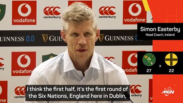 'We had to find a way' - Easterby reflects on Ireland's win over England