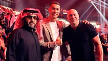 Cristiano Ronaldo el invitado de lujo en la noche de UFC en Arabia Saudita