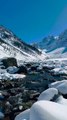 Glacier 🏔️❄️ . . . . . . . #reels #reelsinstagram #reelitfeelit #mountains #view #viralvideos #explorepage #beuty #feed #feeling #snow #glaciar #morning #trend #trending #trendingreels