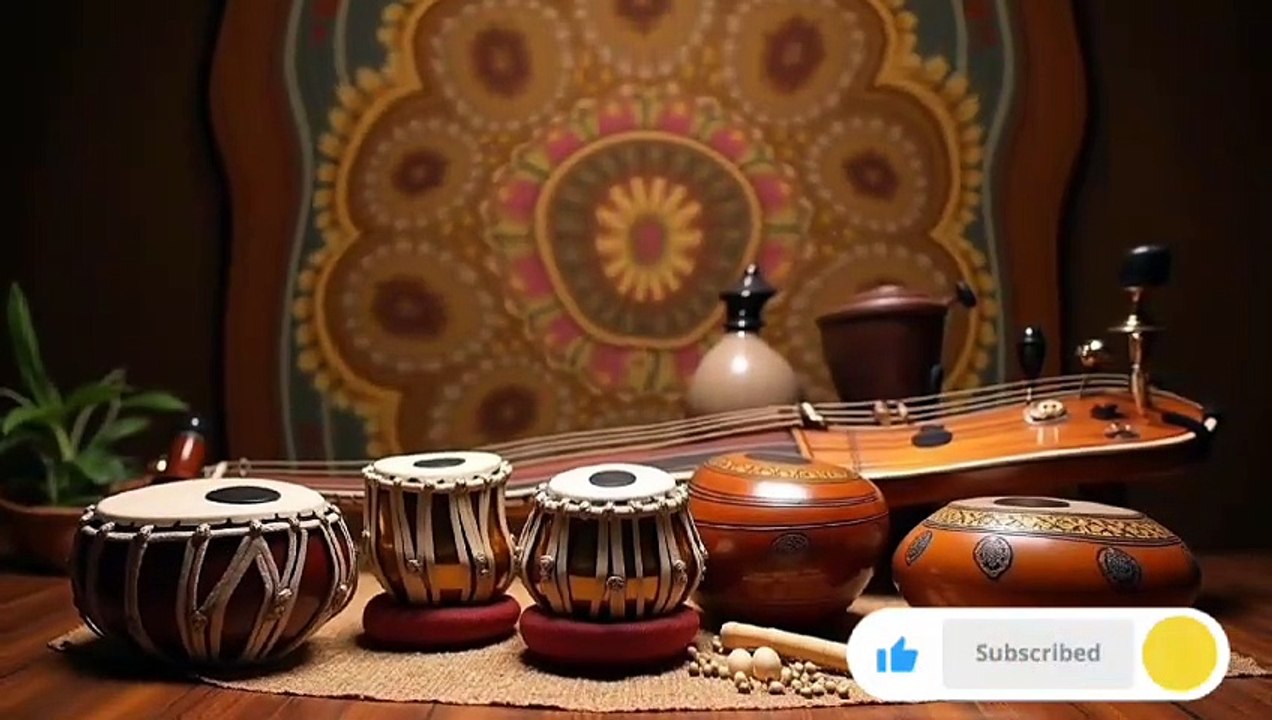 Soulful Indian Classical Music for Deep Sleep & Relaxation Soothing ...