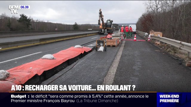 Recharger sa voiture électrique en roulant: une innovation sur l'autoroute