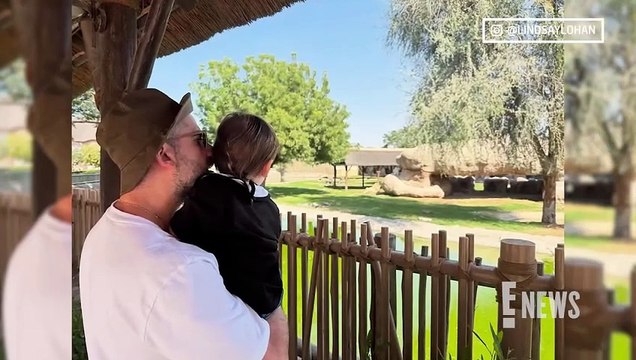 After welcoming her first child with husband Bader Shammas over a year ago, Lindsay Lohan is now publicly sharing photos of her son Luai for the first time.